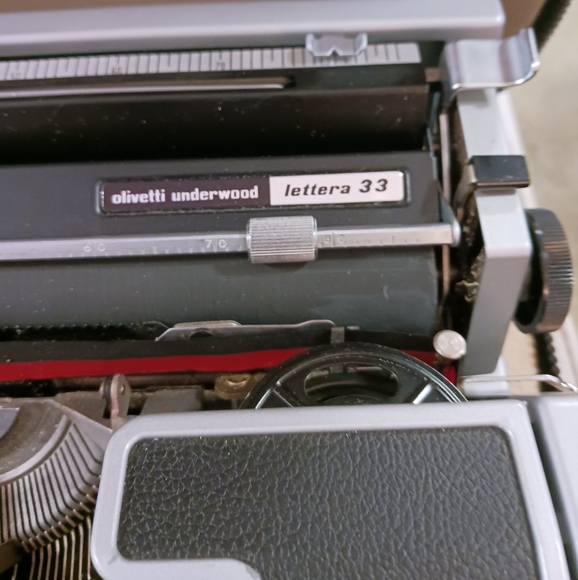 Vintage typewriter